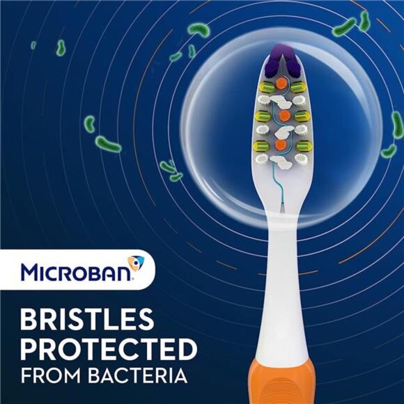 Oral-B Pro-Health Pulsar Battery Toothbrush, Soft, Blue , 2 Count (Pack of 1) - Picture 5 of 8